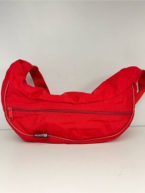 Vintage ATHALON DENVER USA Red Nylon Waist Bag